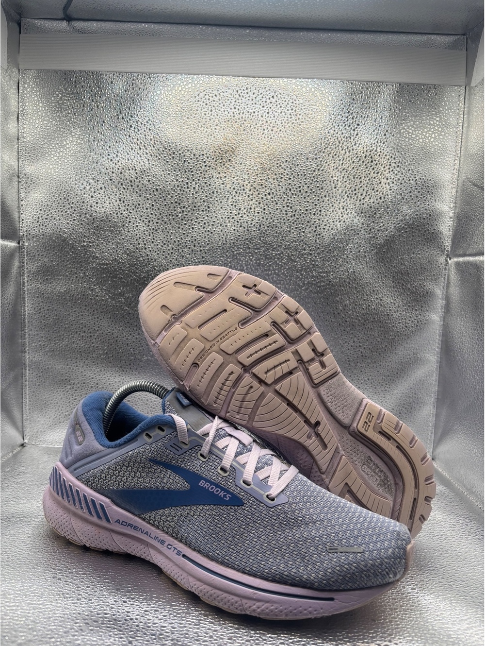 Brooks adrenaline GTS 22 purple blue Dutch